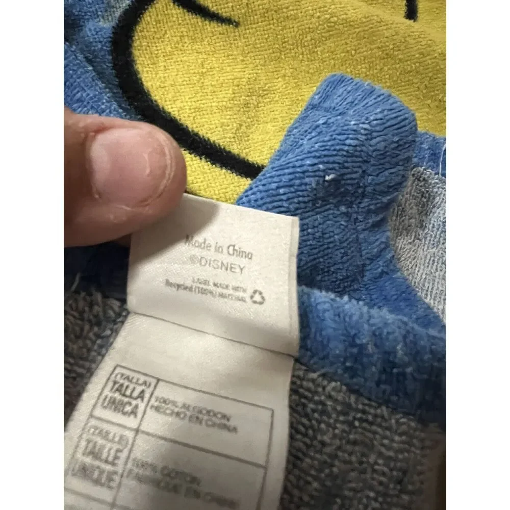 Mickey Mouse Disney‎ Store Beach Towel VTG Flaw